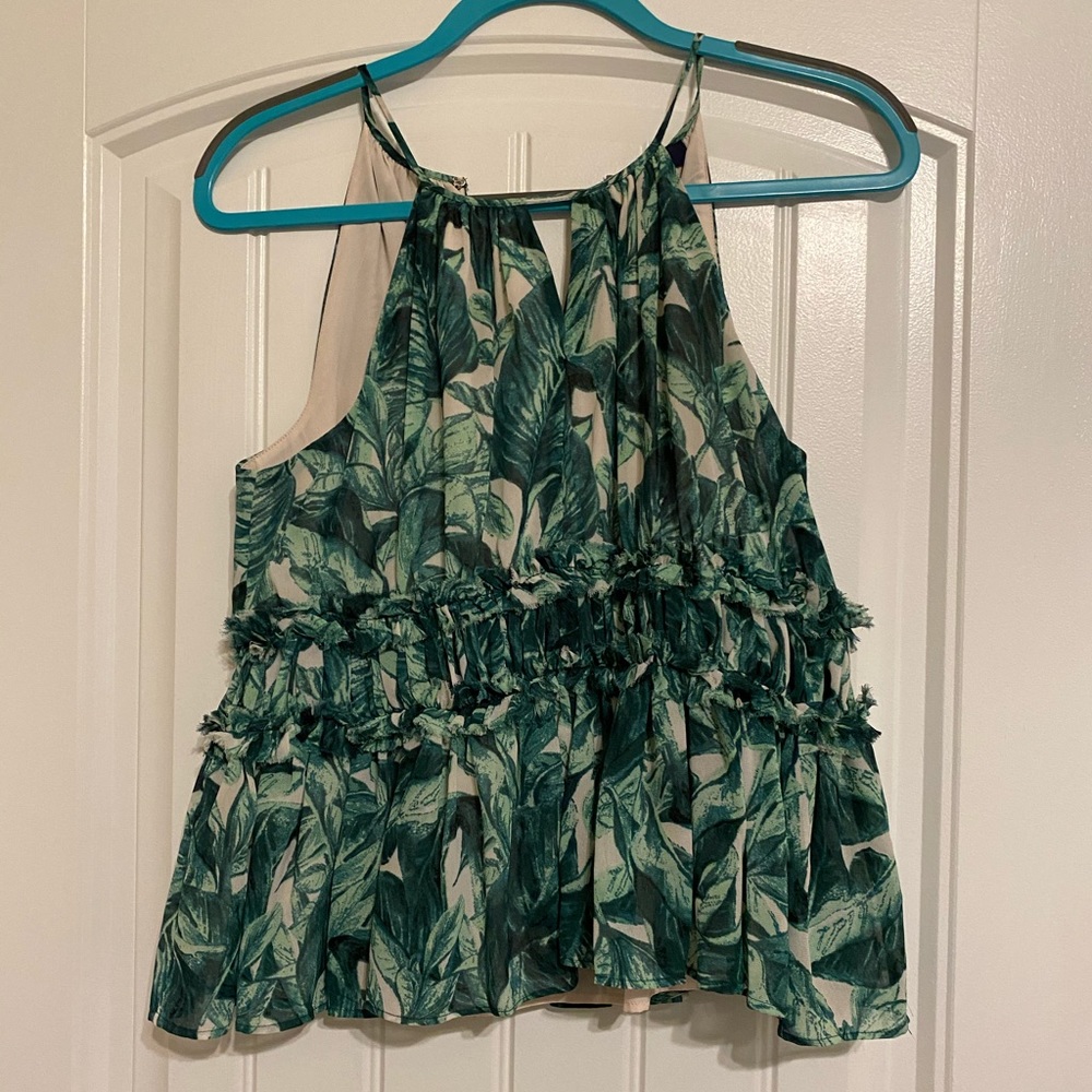 Floral tank top